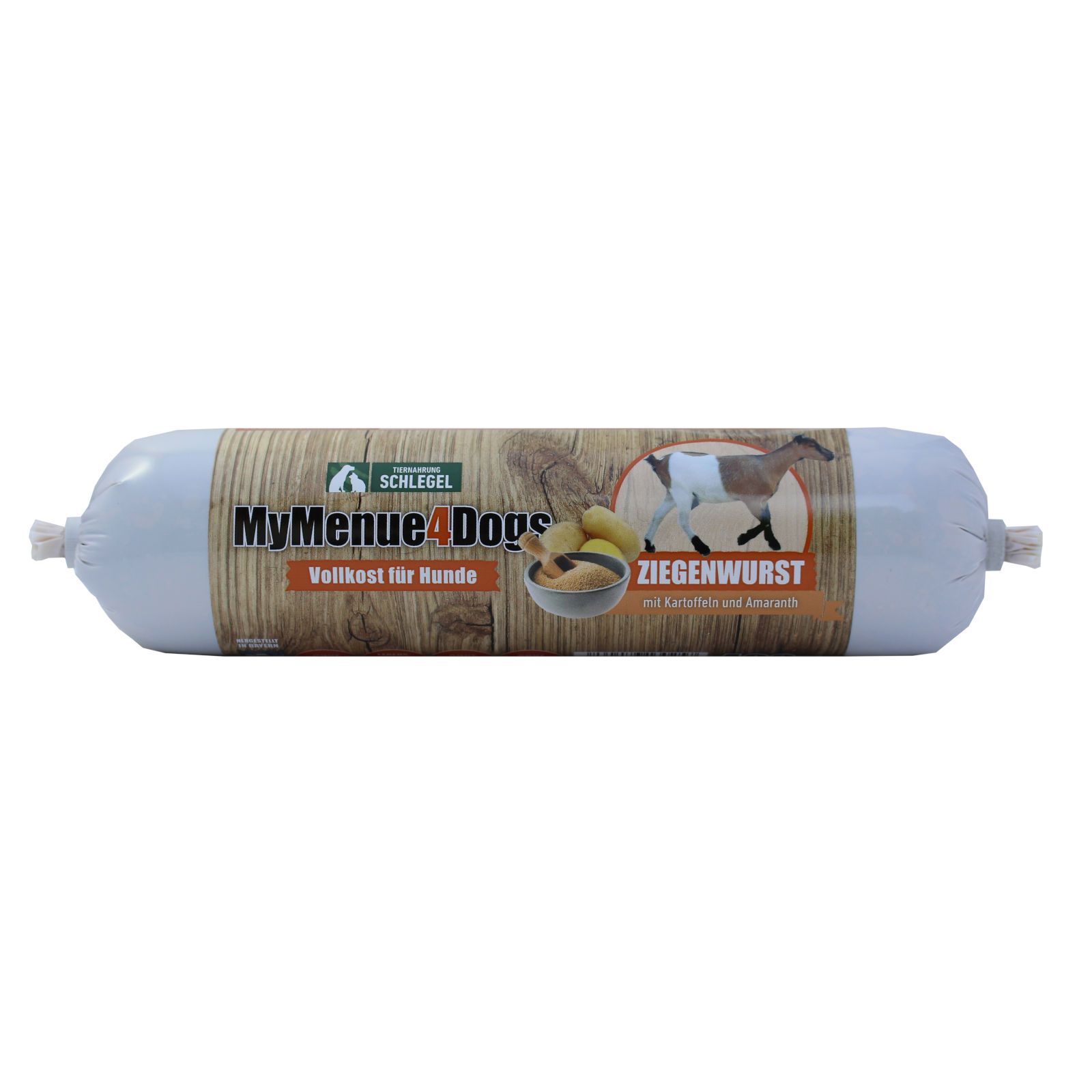 MyMenue4Dogs Hundefutter Ziegenwurst 25x75 g