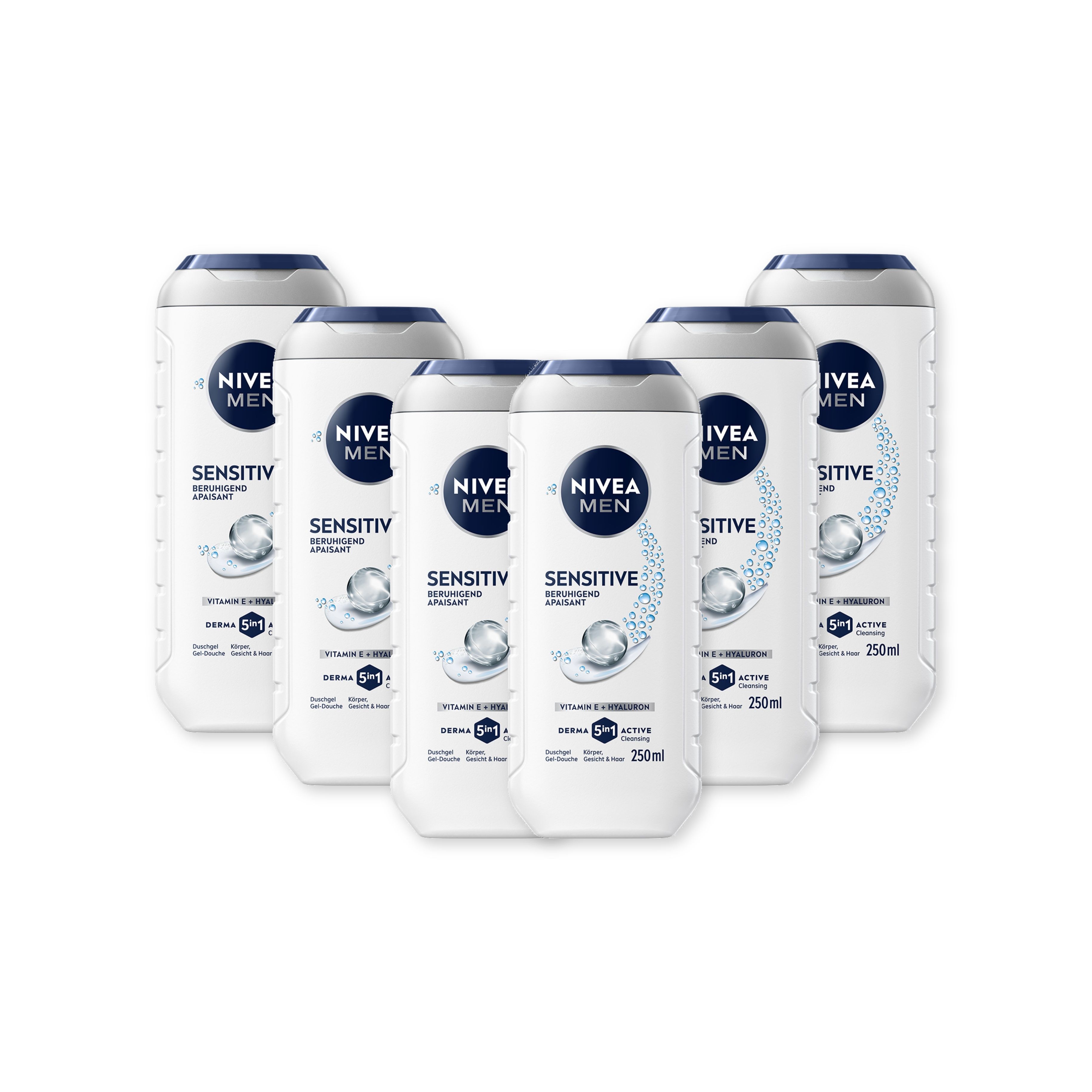 Nivea MEN Pflegedusche Sensitive 6x250 ml Gel