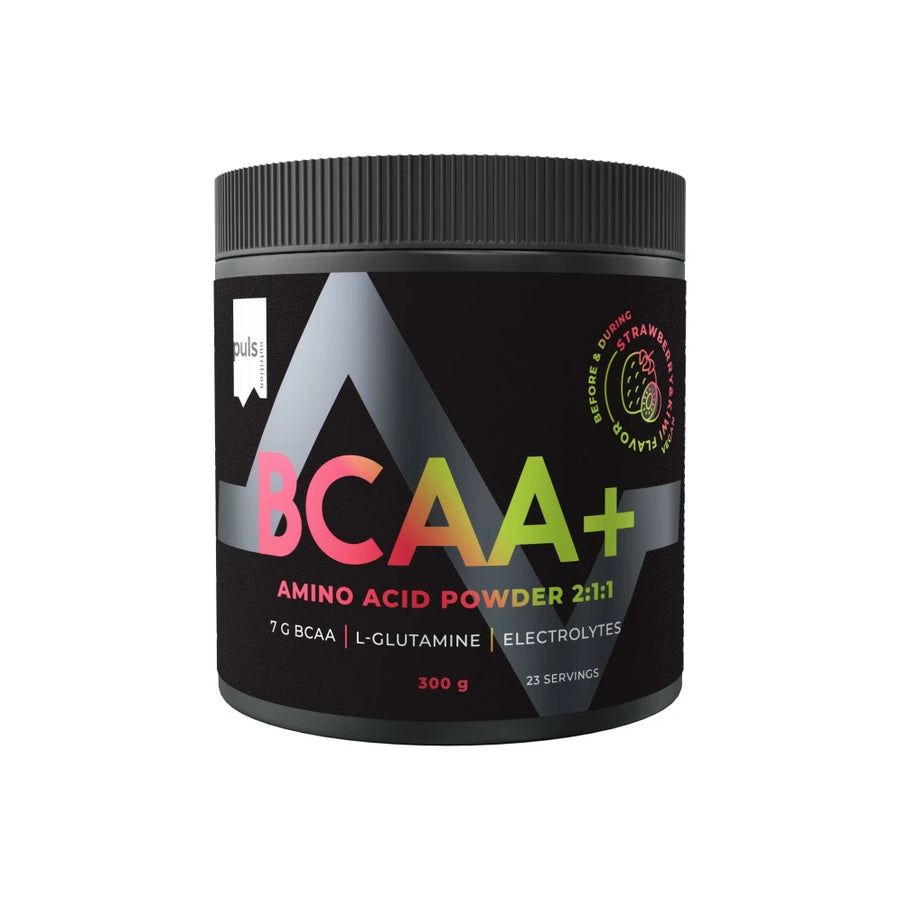 Puls Nutrition BCAA+ mit Erdbeere und Kiwi Geschmack