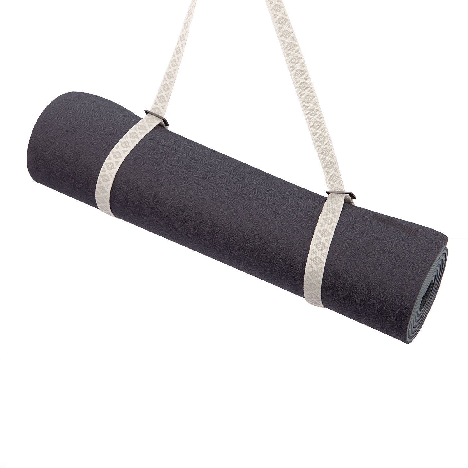 bodhi Yogamatten-Tragegurt gemustert, ETHNO Print ecru