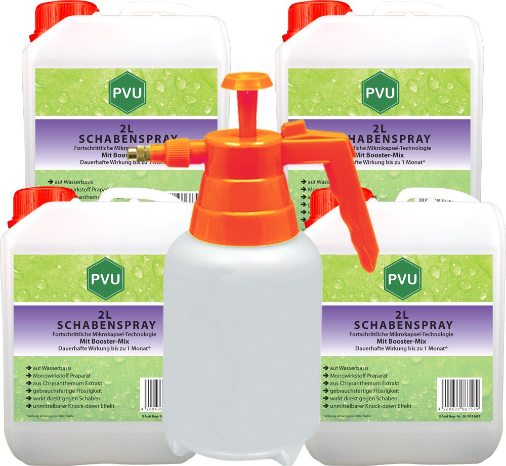 PVU Schabenspray 8 l Spray