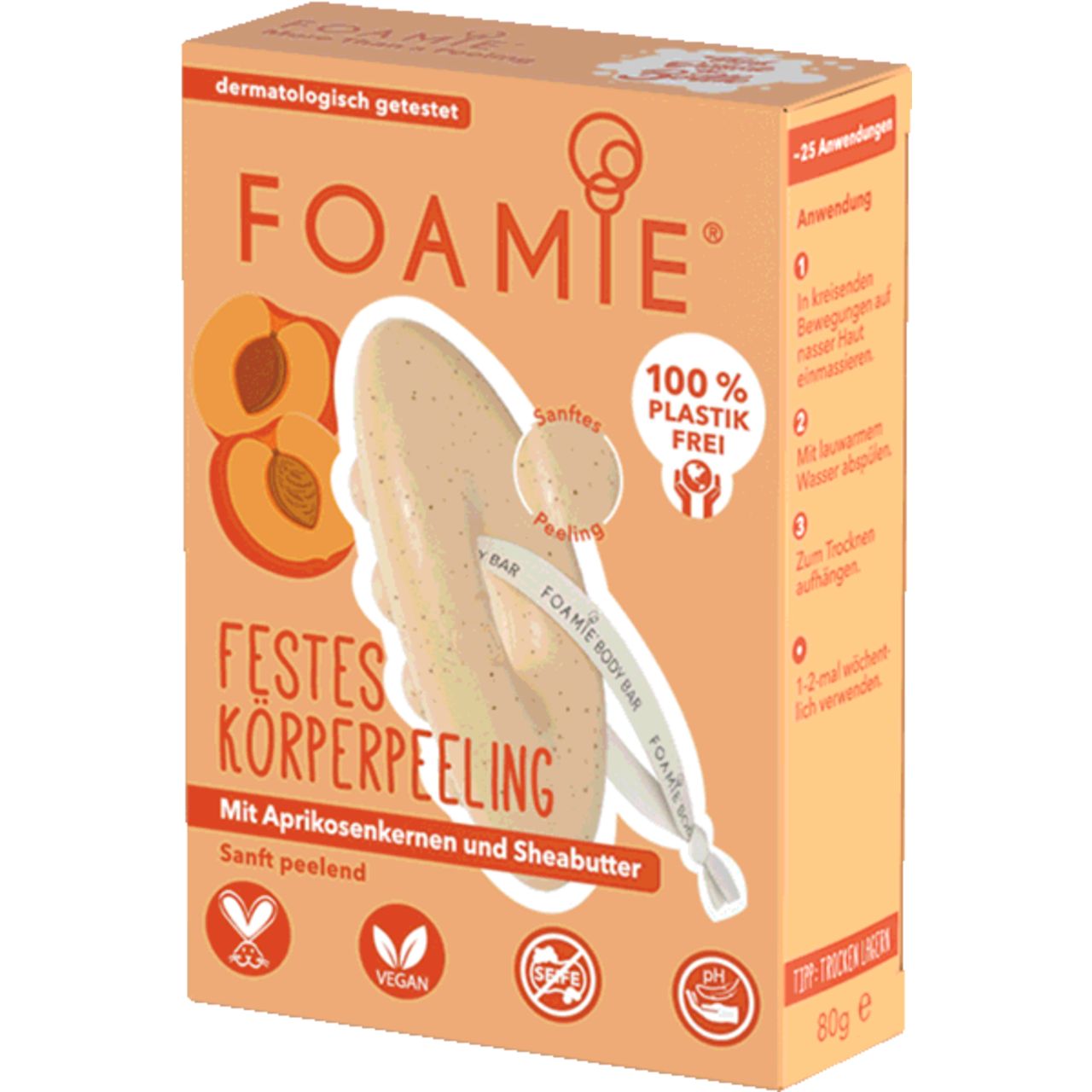 Foamie, Feste Duschpflege More Than a Peeling