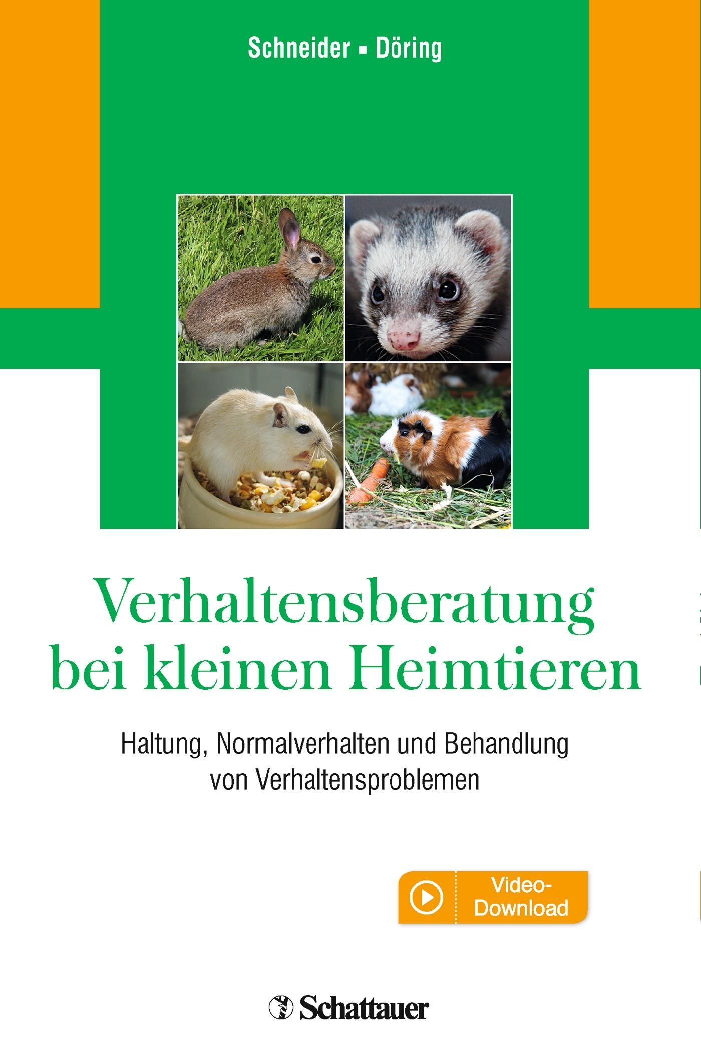 Verhaltensberatung bei kleinen Heimtieren Haltung, Normalverhalten und Behandlung von Verhaltensp...