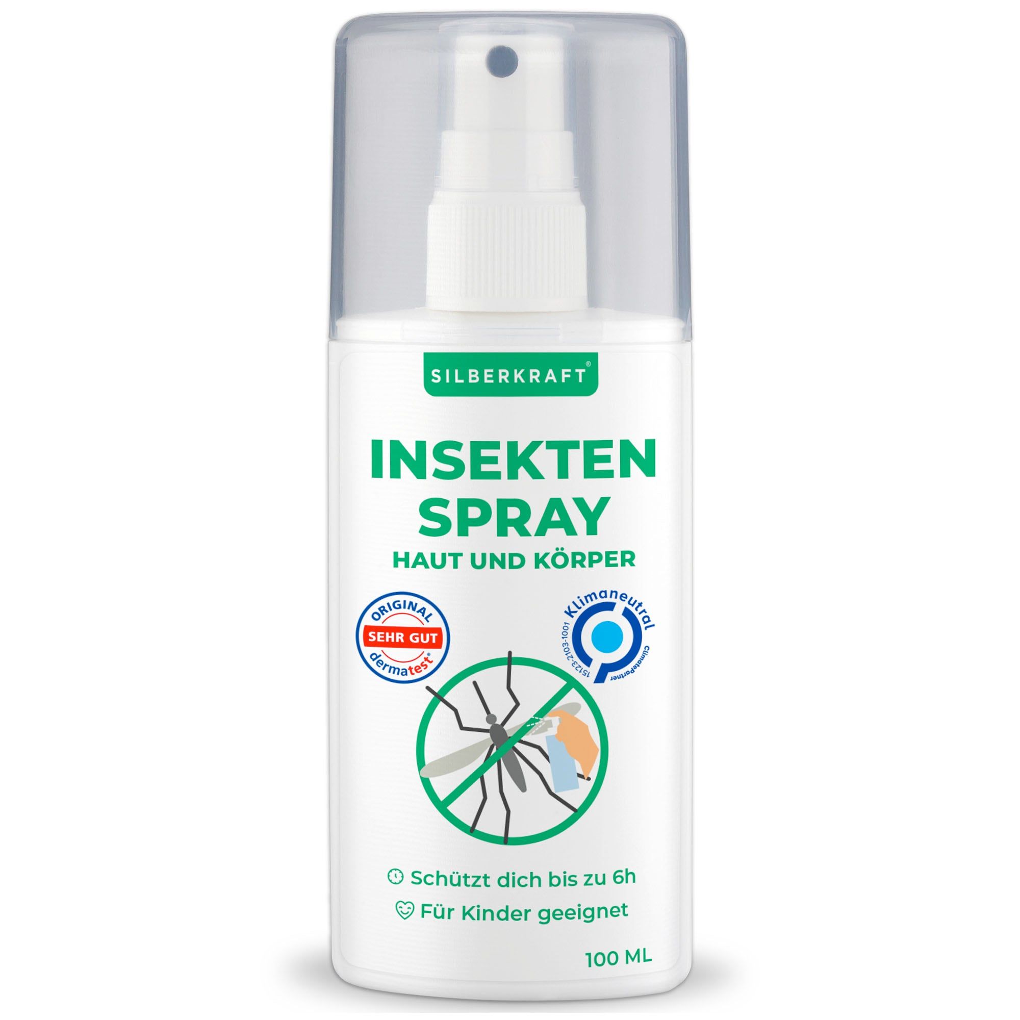 SILBERKRAFT Insektenspray Haut & Körper