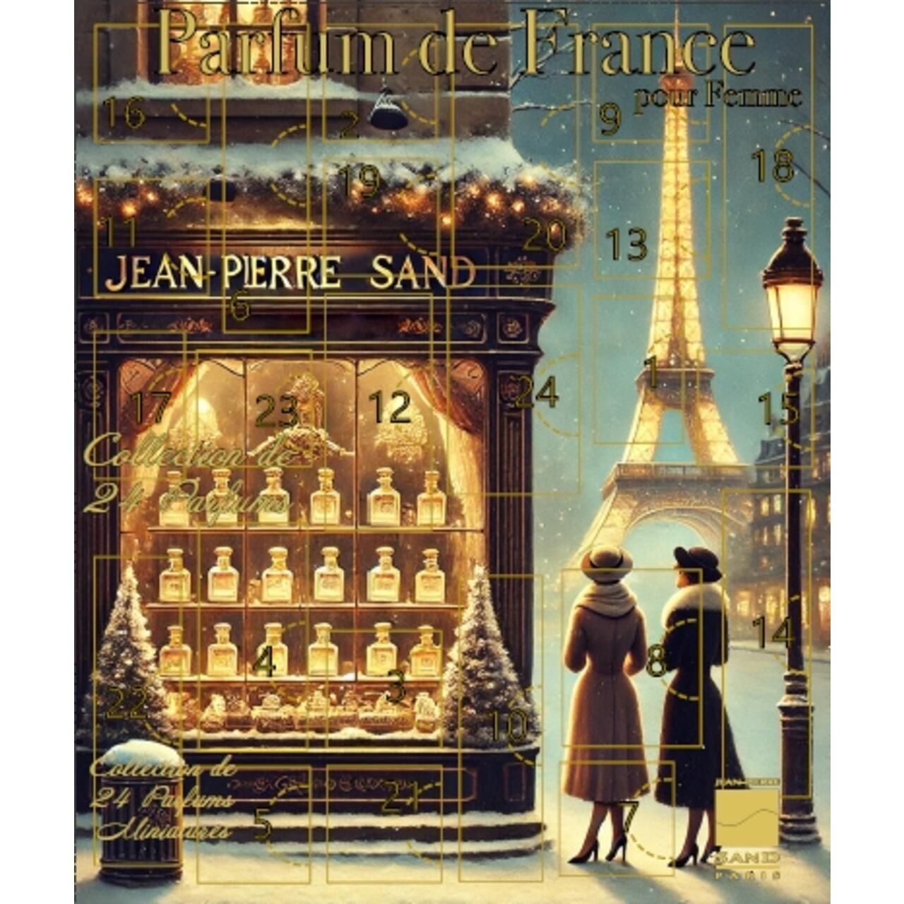 Jean-Pierre Sand, Adventskalender Parfum de France pour Elle