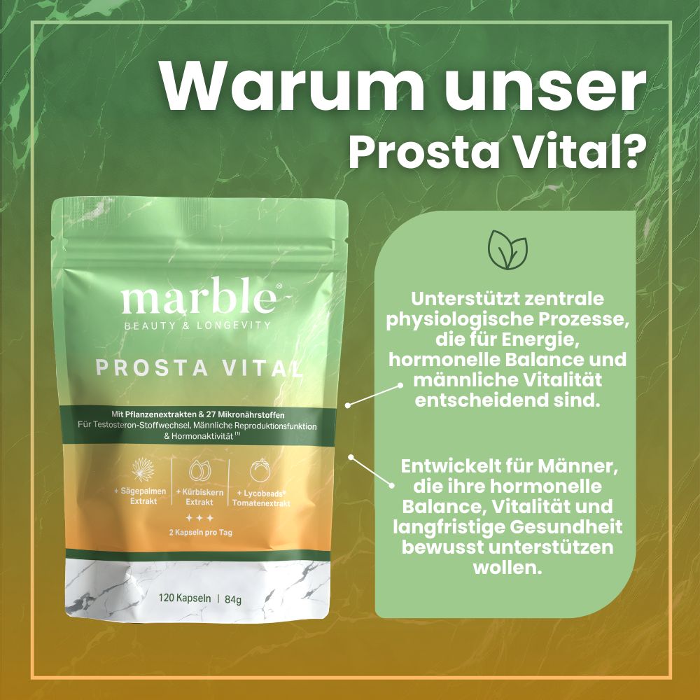 marble© Prosta Vital – Prostata Komplex Kapseln