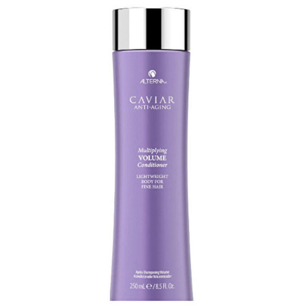 Flasche Alterna Caviar Multiplying Volume Conditioner mit Schraubverschluss, 250 ml.
