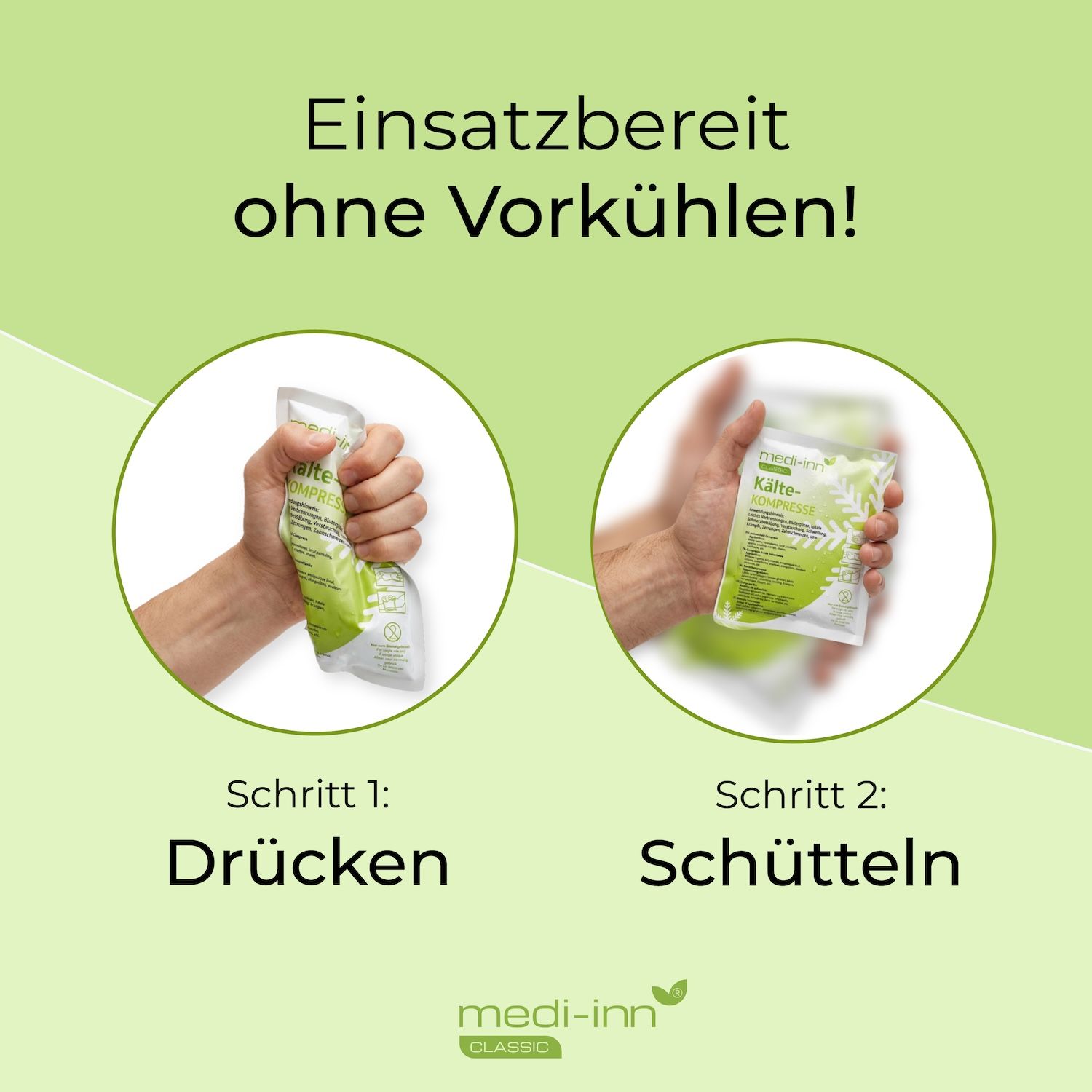 Medi-Inn Einmal Kälte-Sofort-Kompresse  (15,2 cm x 22,9 cm)