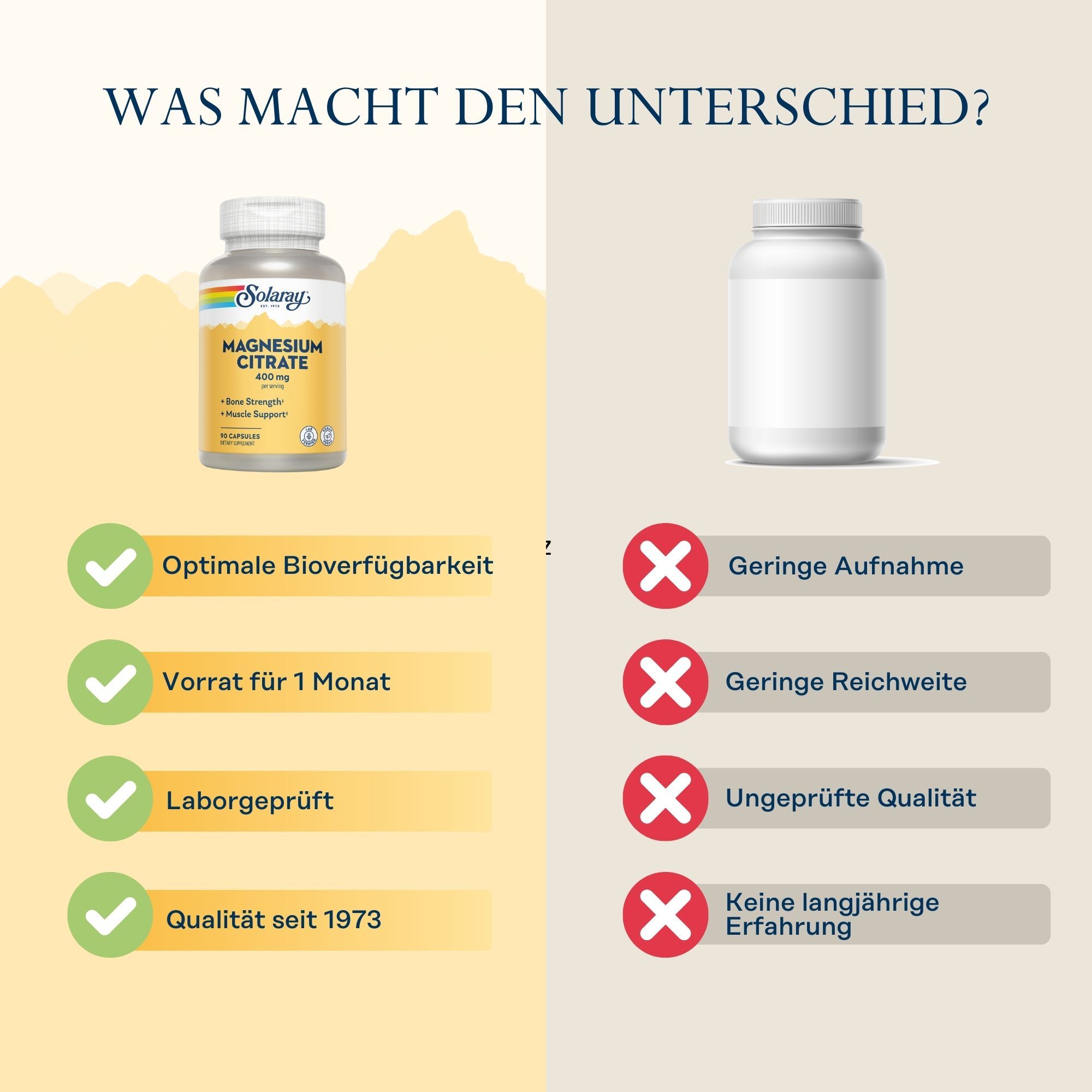 Solaray Magnesiumcitrat 400 mg