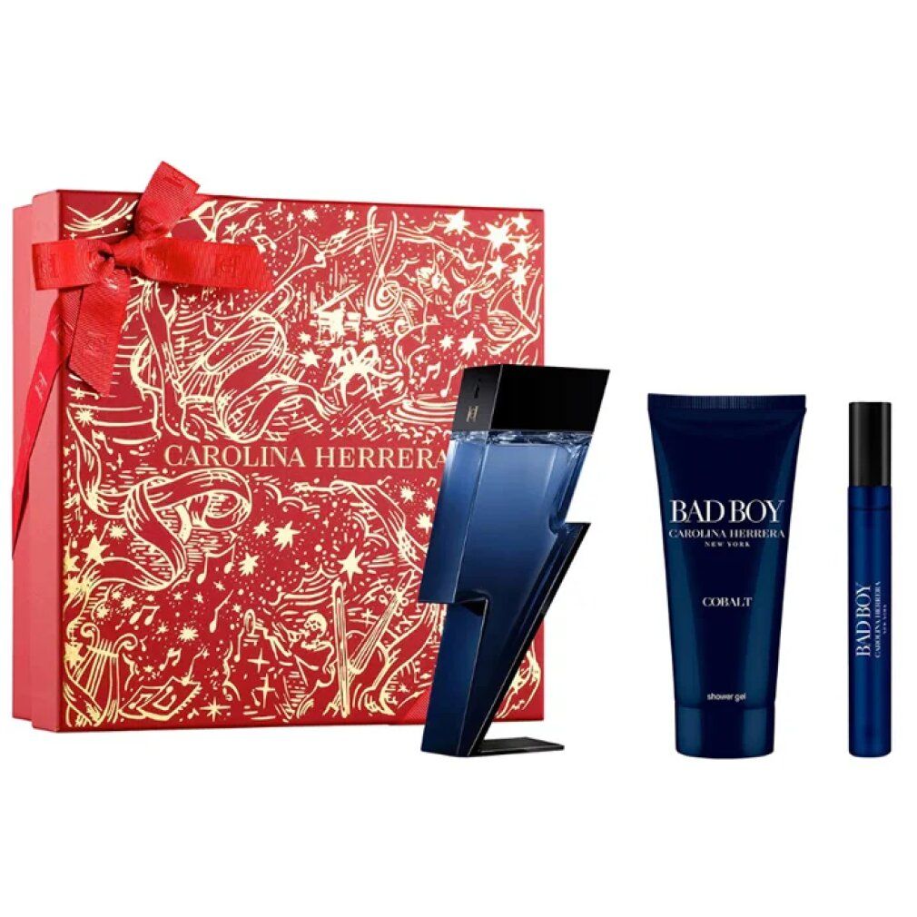 Carolina Herrera Bad Boy Elektro-Etui, Kobaltblau, , inkleschenk