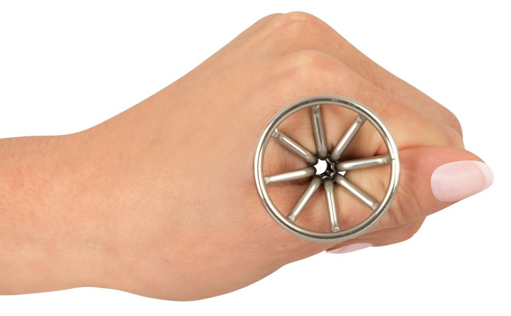 Anos Metal Cage Butt Plug 3.8 cm