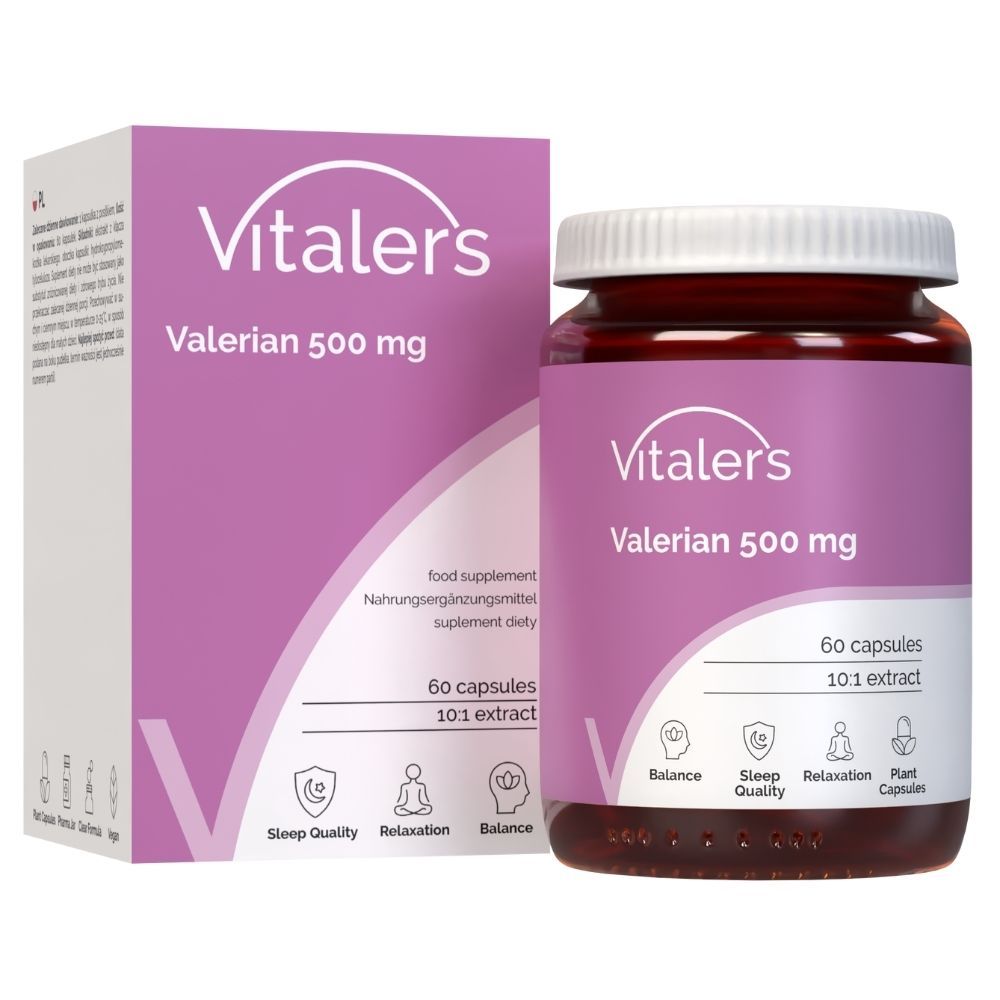 Vitaler’s Baldrian 500 mg 60 St Kapseln