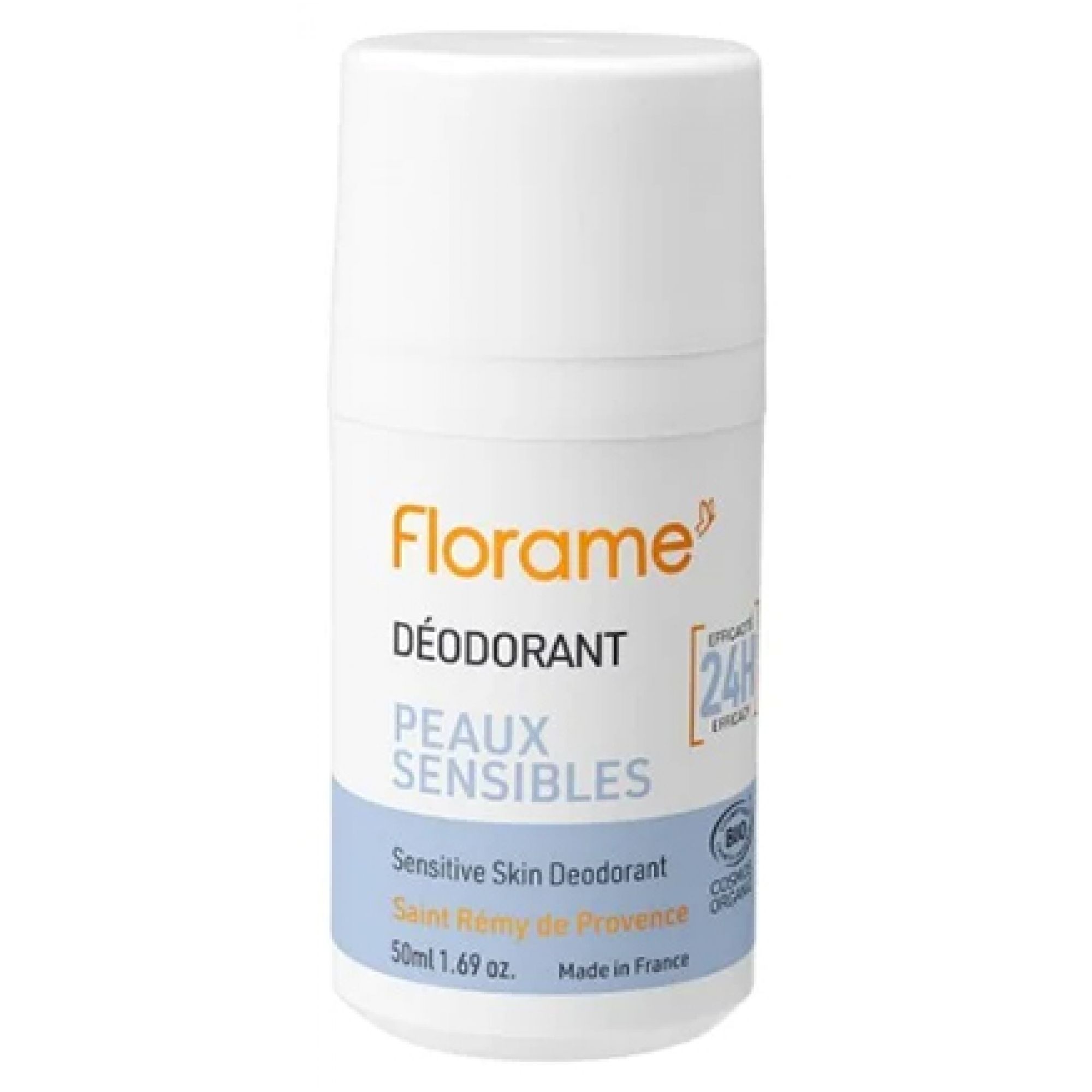Florame 24H Empfindliche High Organic Deodorant 9x4x4 cm