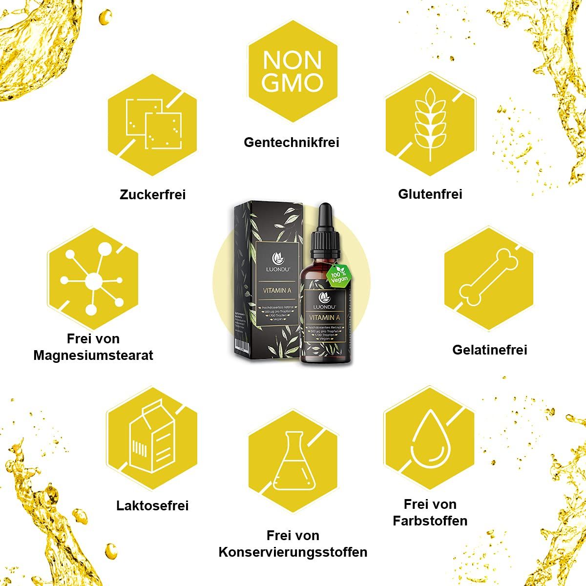 Luondu Vitamin A Tropfen 5000 IE