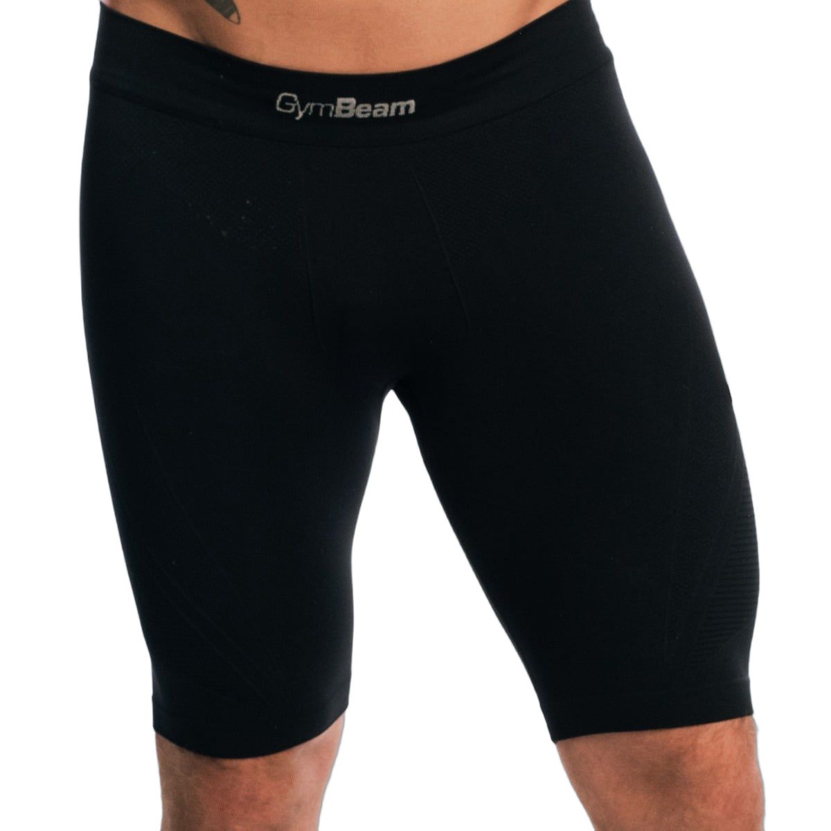 GymBeam Herren Funktionsshorts Slim ohne Taschen in Schwarz