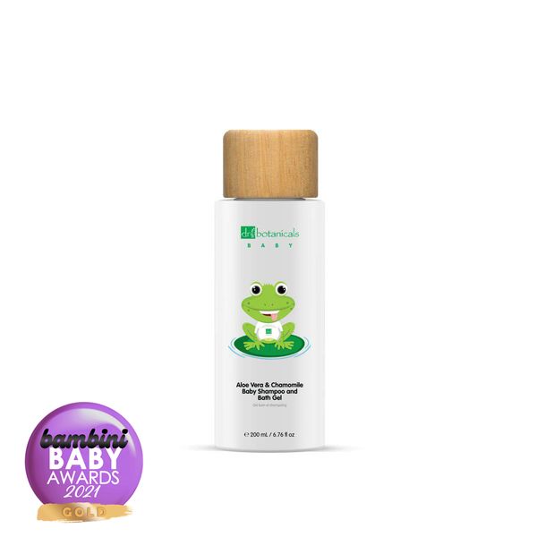 Dr Botanicals Aloe Vera & Chamomile Baby Shampoo and Bath Gel