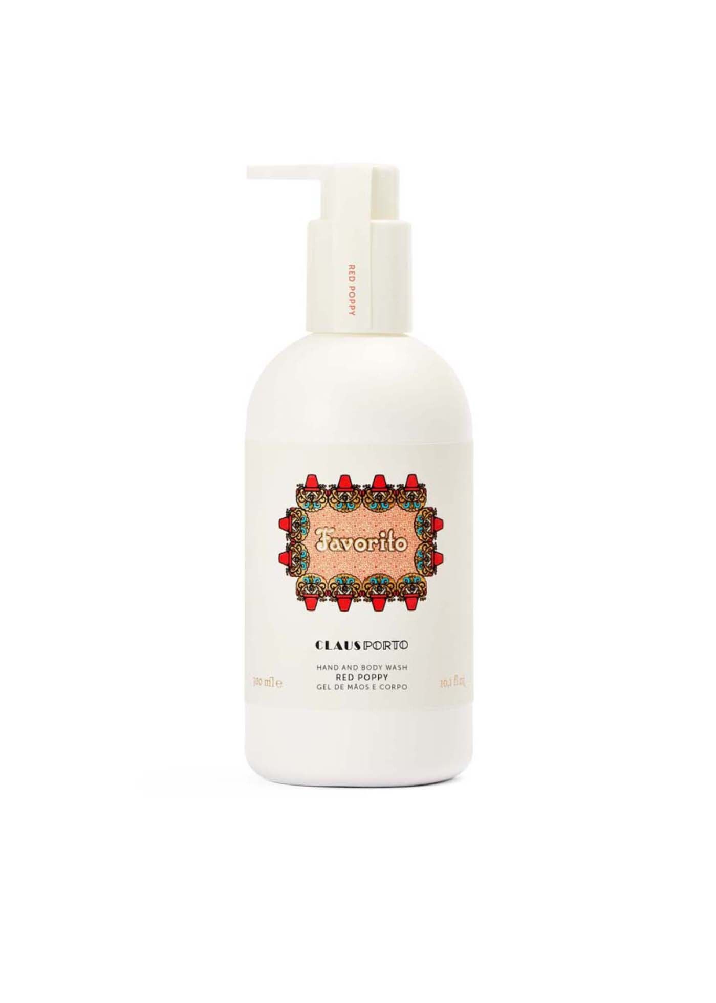Claus Porto Favorito Red Poppy Hand And Body Wash