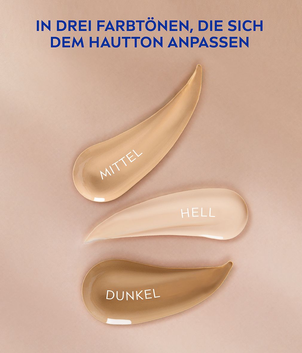 NIVEA Cellular 3in1 Hyaluron Serum Foundation Dunkel