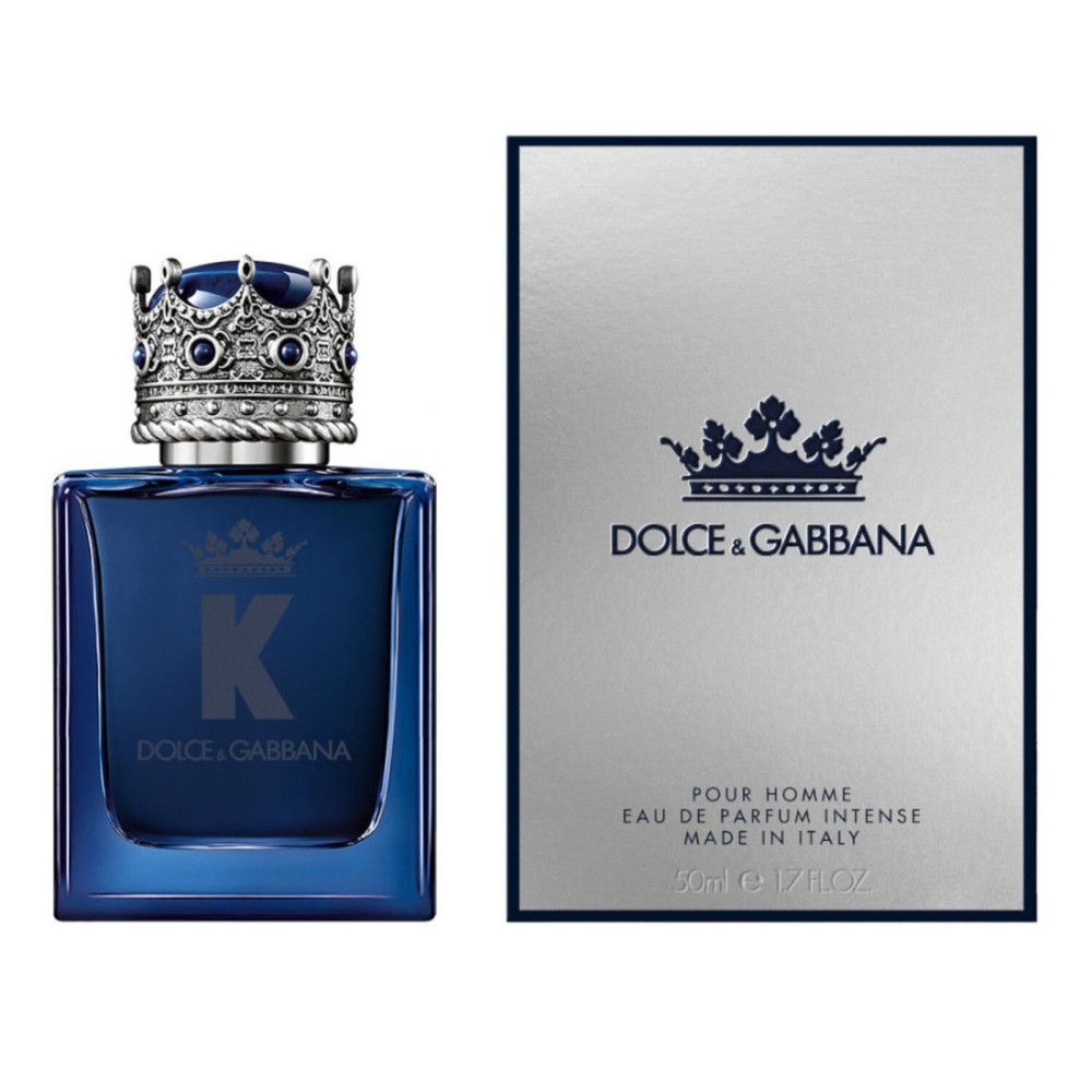 Dolce & Gabbana K Eau de Parfum Intense Flakon und Verpackung.