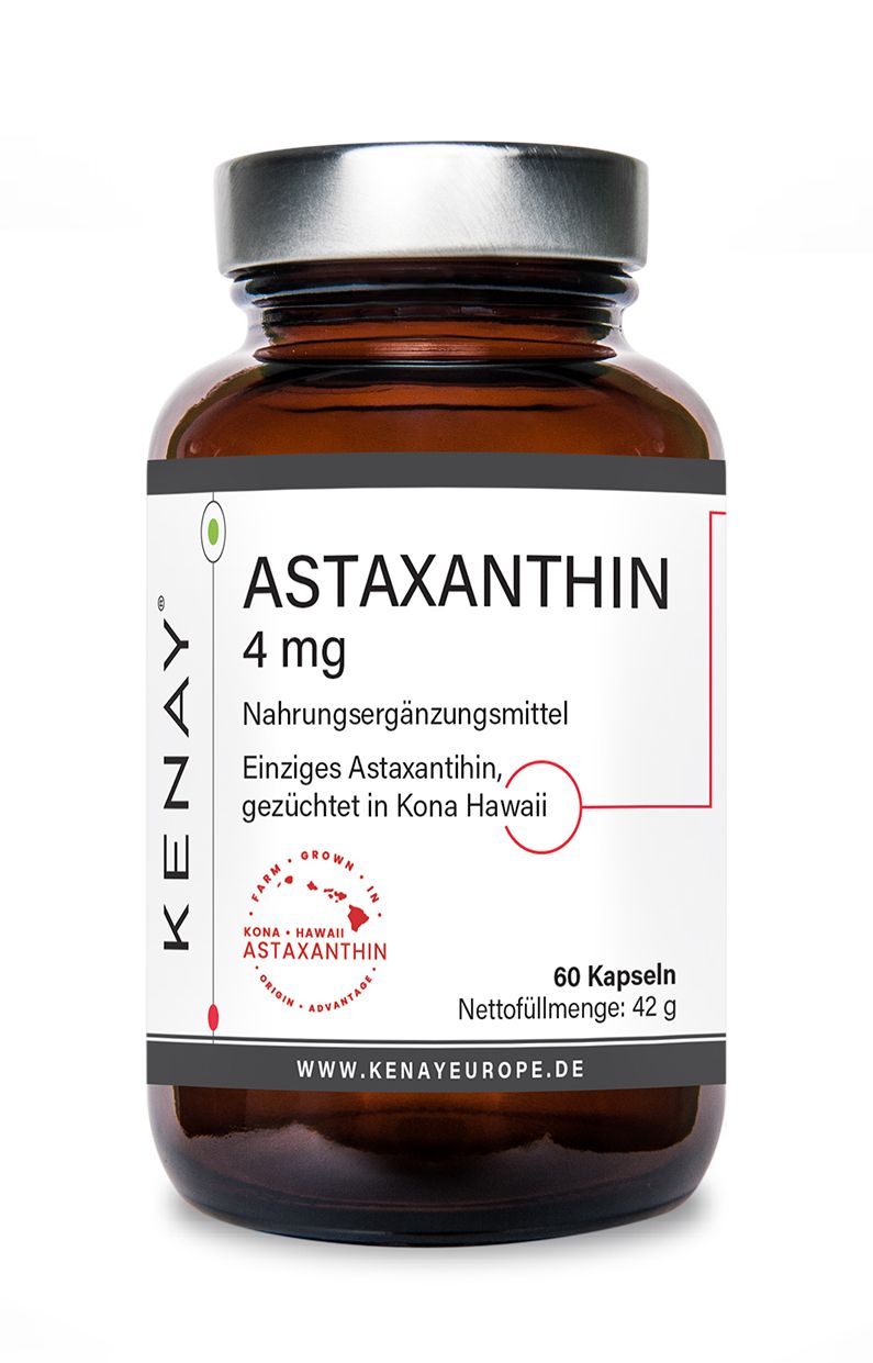 Astaxanthin 4mg| Nahrungsergänzungsmittel | KENAY®