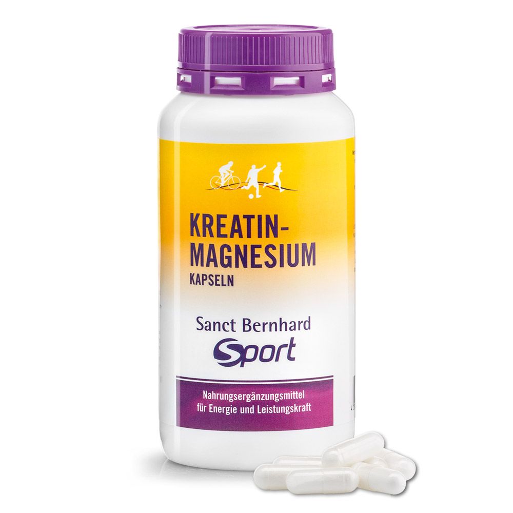 Sanct Bernhard Sport Kreatin-Magnesium-Kapseln