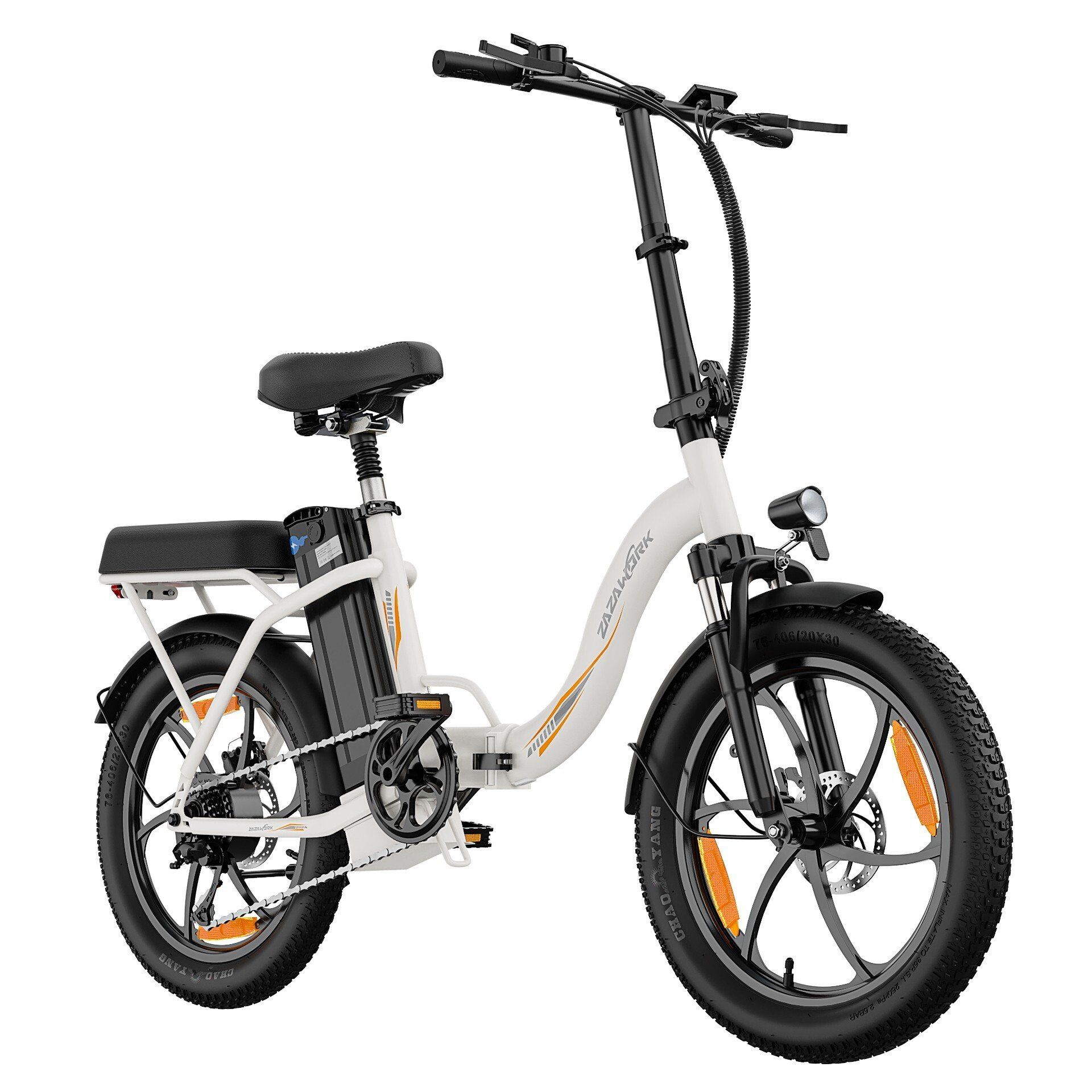Zazawork C16 Faltbares E-Bike mit herausnehmbarem 48V 16Ah Akku 1 St