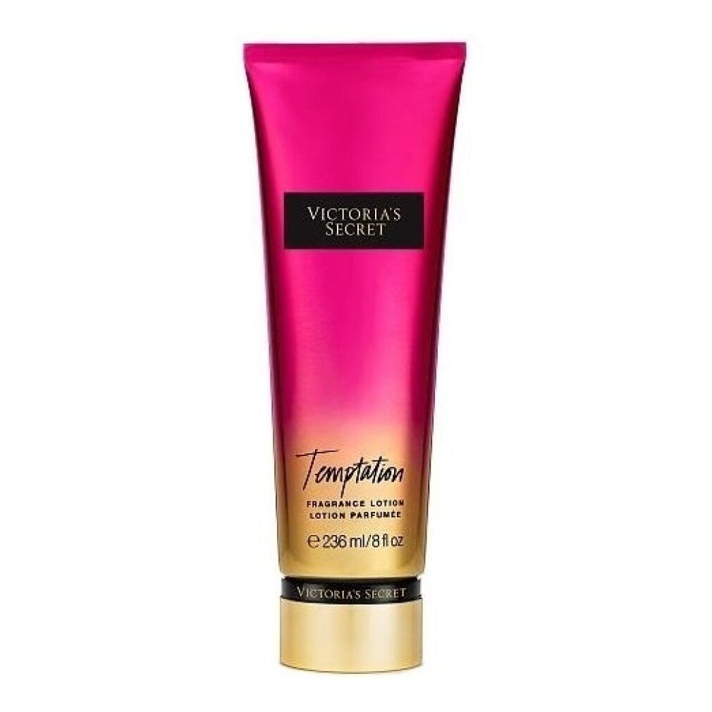Rosa-goldene Tube mit Produktnamen und Markennamen. Schwarzes Rechteck mit weißem Schriftzug. Goldener Deckel.