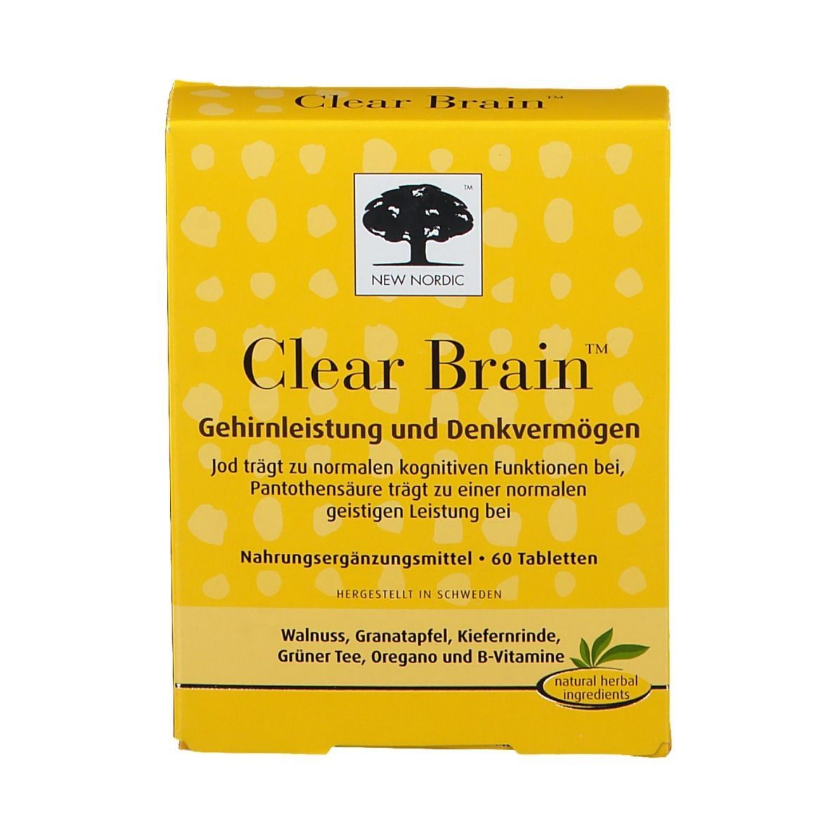 Clear Brain Tabletten