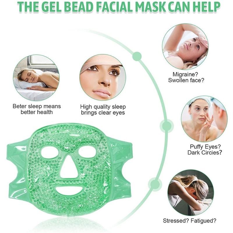 Entspannende Spa-Gel-Maske für das Gesicht