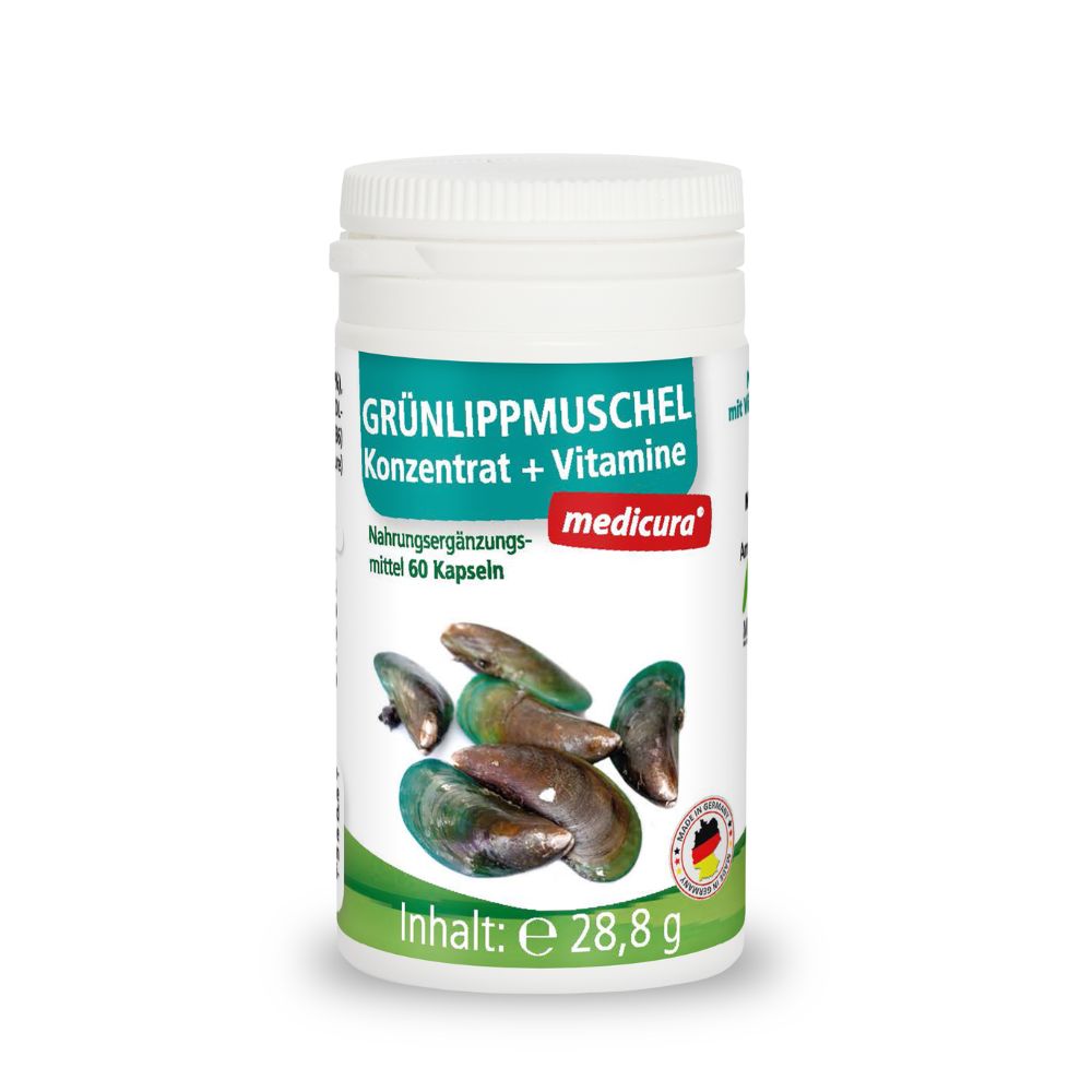 Grünlippmuschel+Vitamine Kapseln 60 St