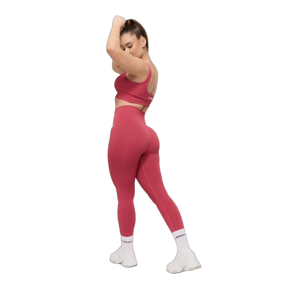 GymBeam Leggings Damen nahtlos mit hoher Taille in Bloom 1 St