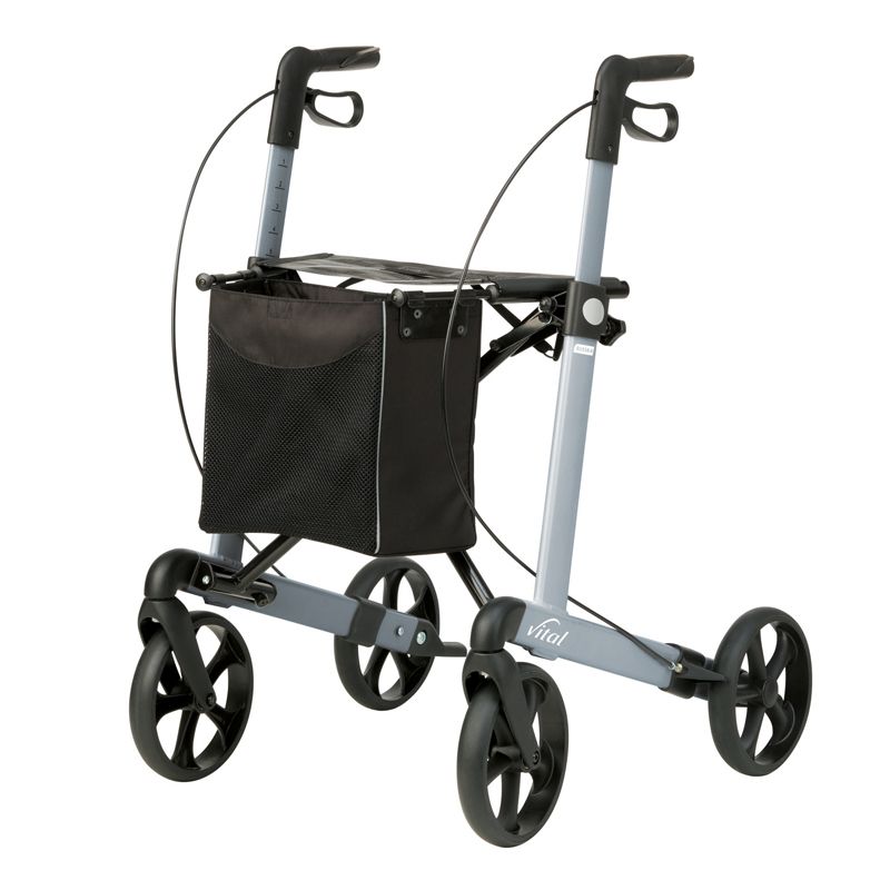 Russka Rollator Vital Classic  eisblau 62 cm