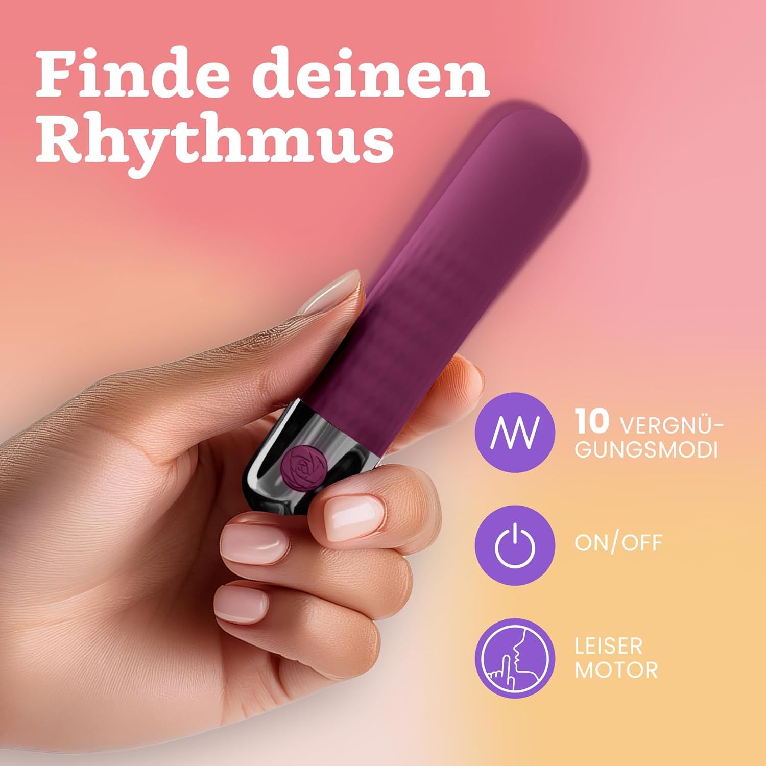Oliver James Vibrator Violett