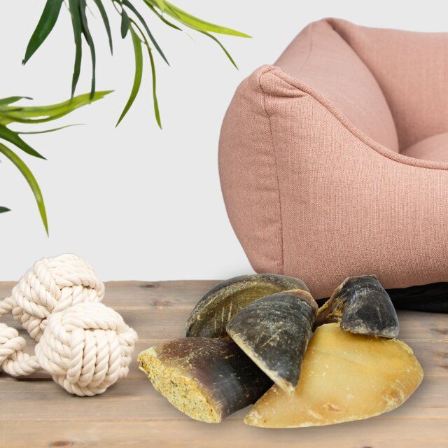 Lyra Pet® Rinderhufe mit Pansen + Leber