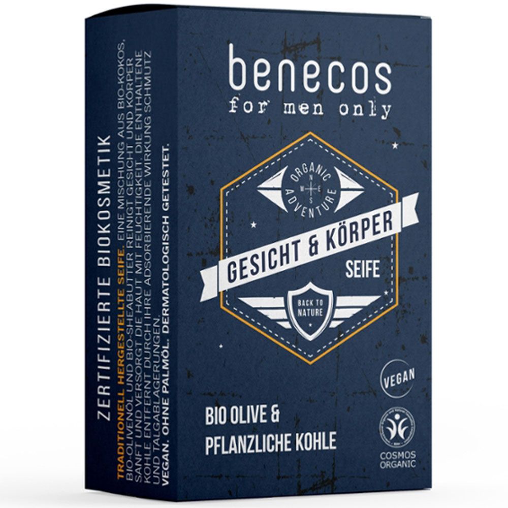 Benecos For men only Seife 75 g
