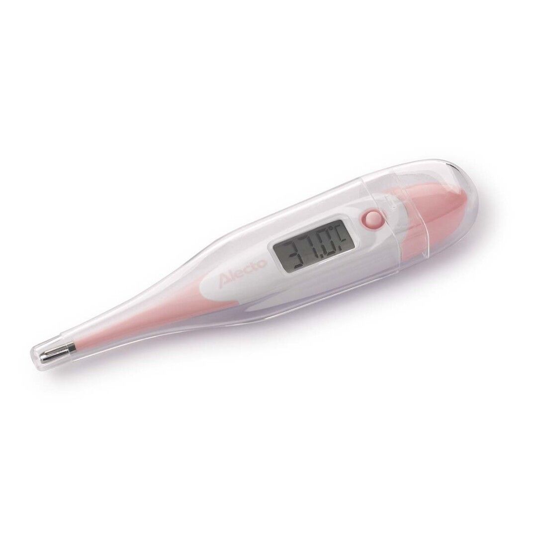 Alecto Digitales Thermometer Rosa