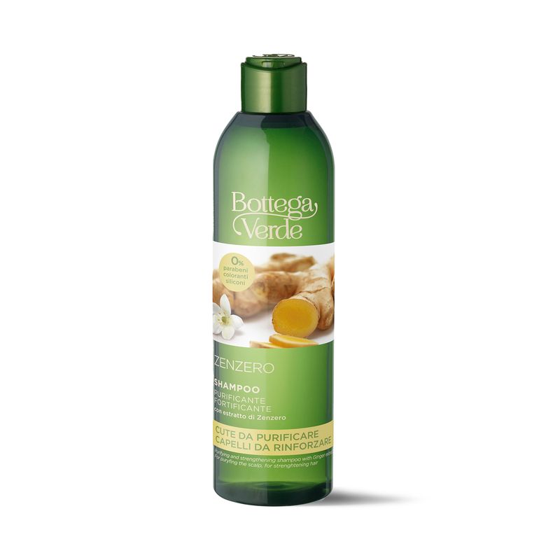 Bottega Verde Zenzero - Shampoo purificante fortificante