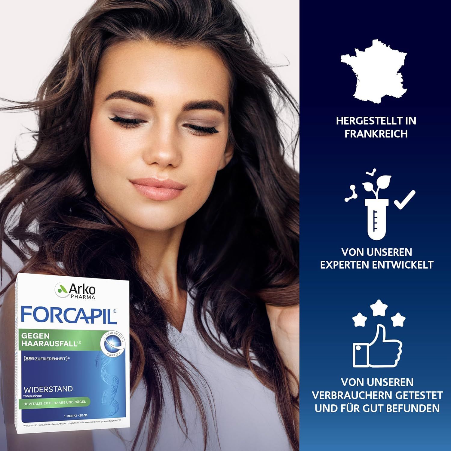 Arkopharma  FORCAPIL Gegen Haarausfall Tabletten