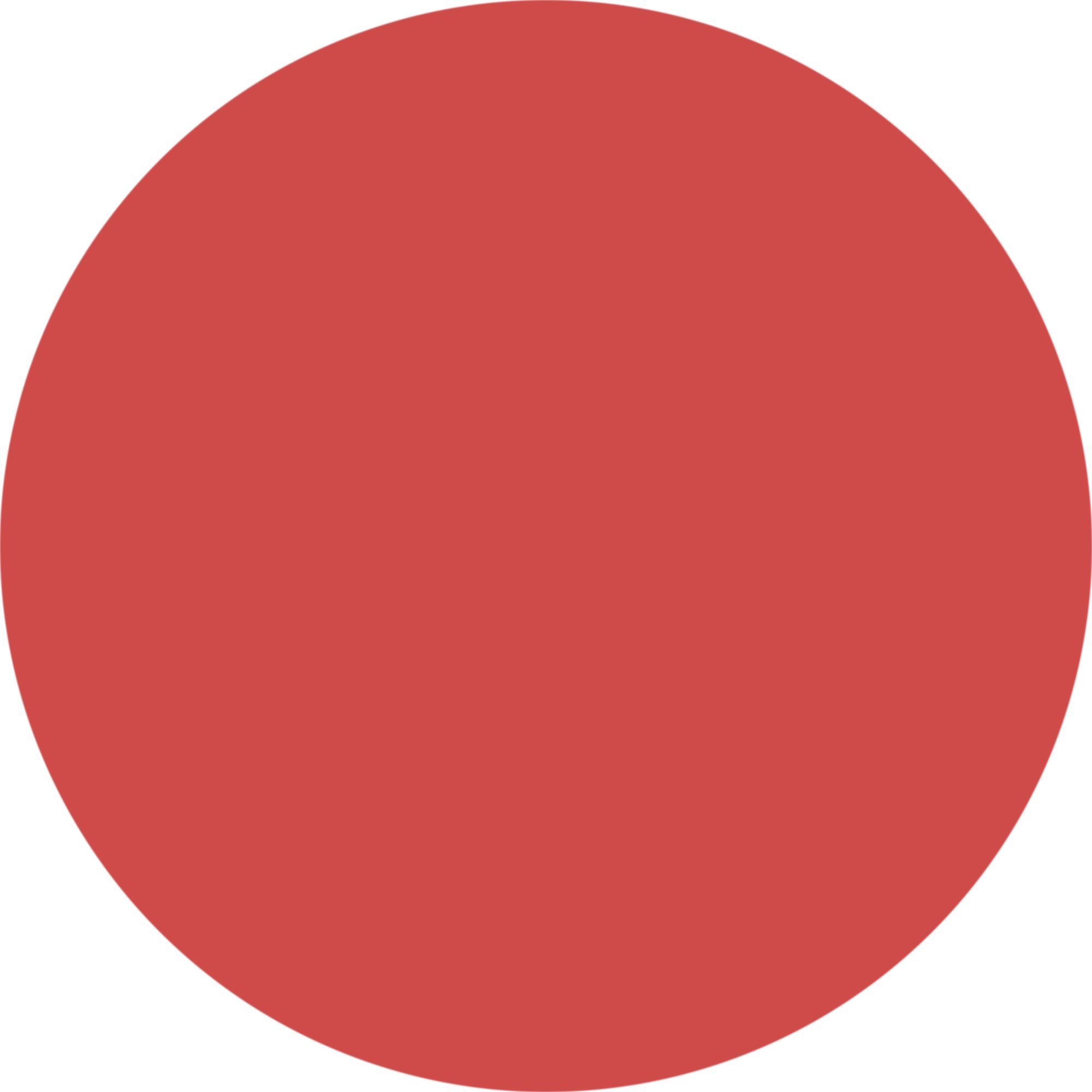 Runder, roter Farbkreis.