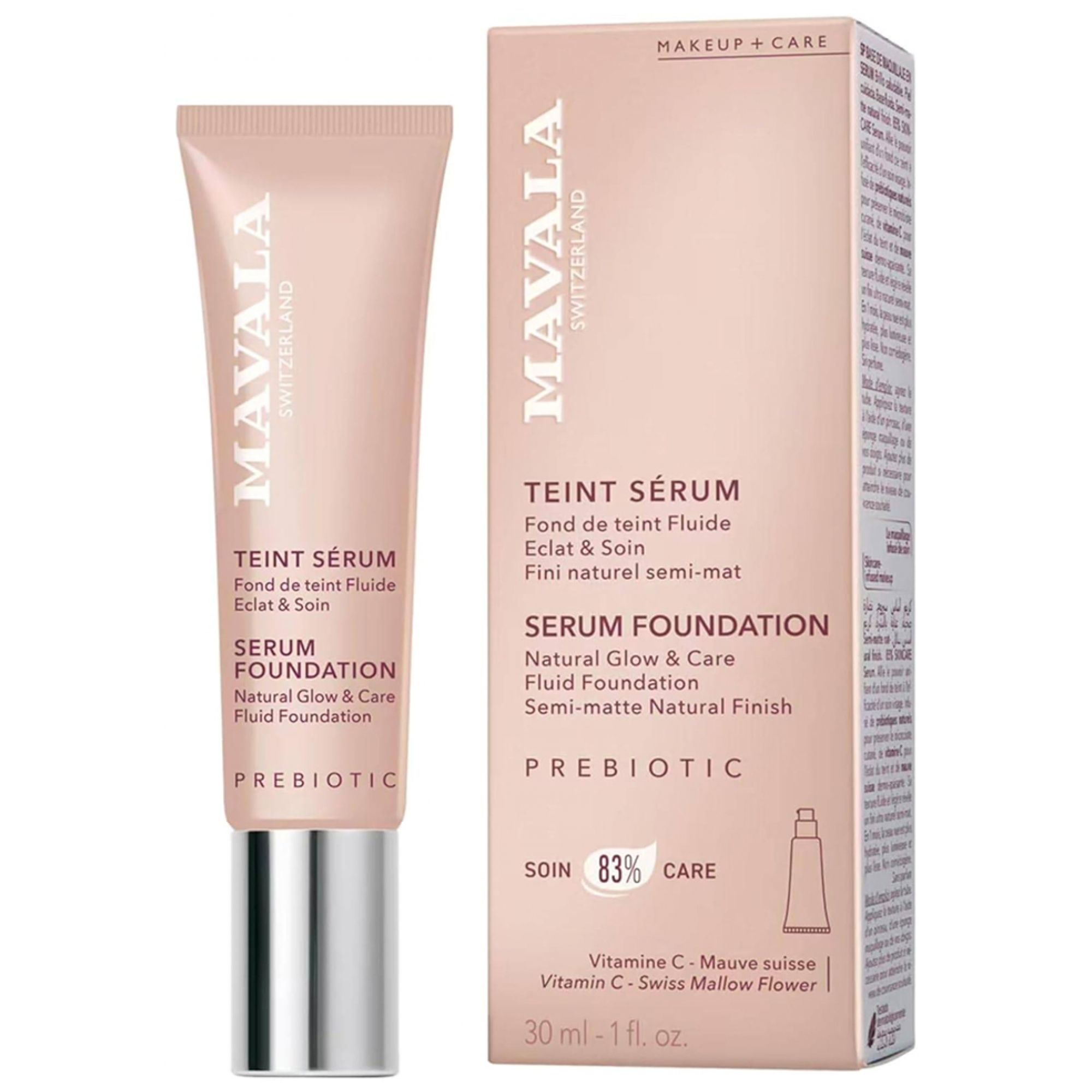 Mavala Teint Serum Flüssige Grundierung Für Mehr Ausstrahlung & Pflege (Farbton : 2 Light) 5,1x3,4x14,2 cm