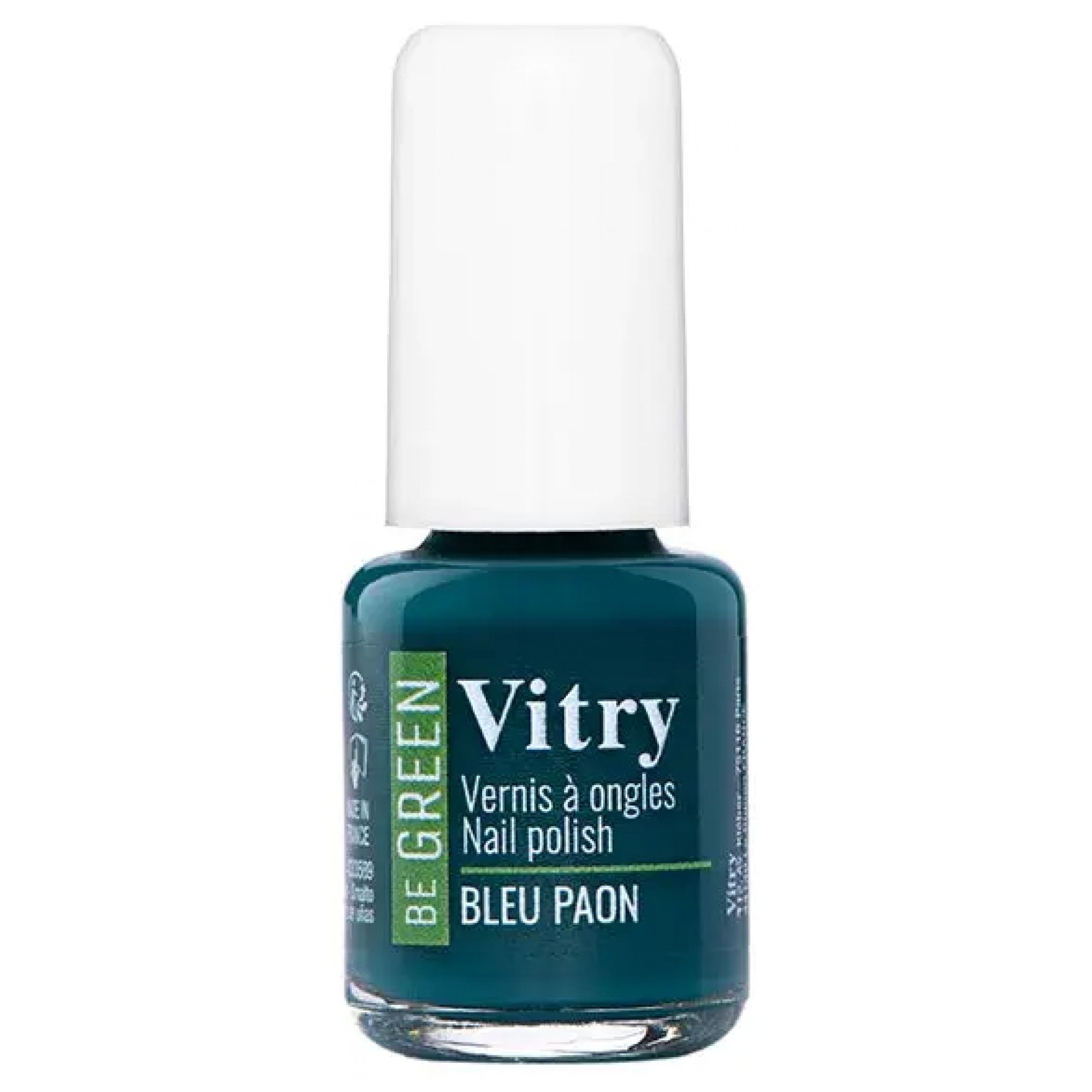 Vitry be green Nagellack bleu paon 6 ml