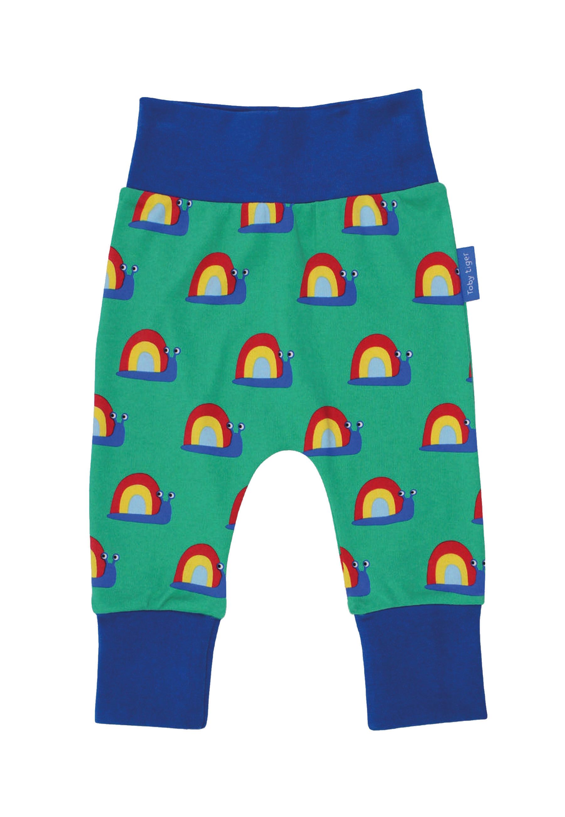 Toby Tiger Babyhose, Schnecken Print