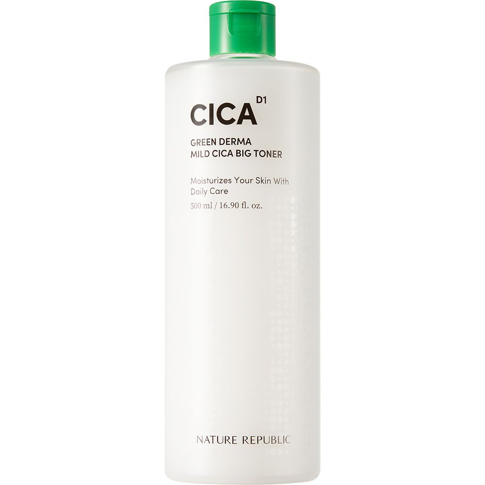 NATURE REPUBLIC Green Derma Mild Cica Big Face Toner
