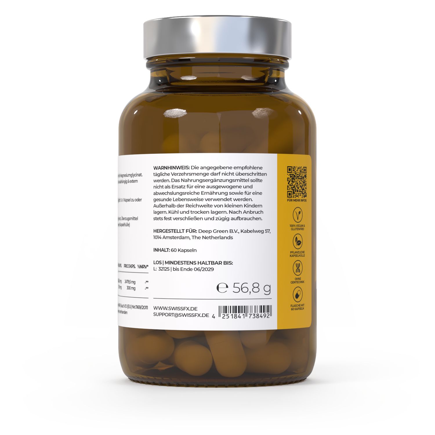 Magnesium Glycinat Kapseln