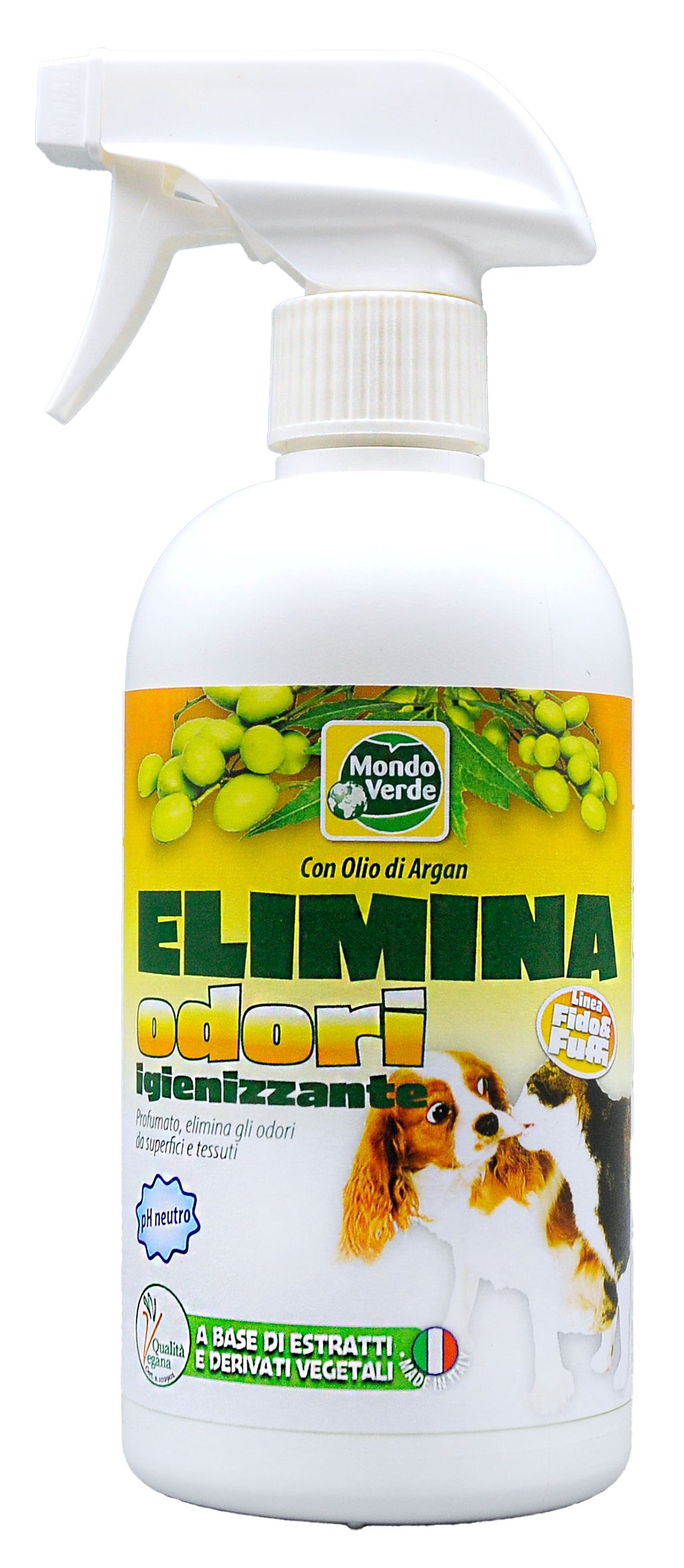 Mondo Verde - Elimina Odori Igienizzante Cani & Gatti 500 g (PET08)