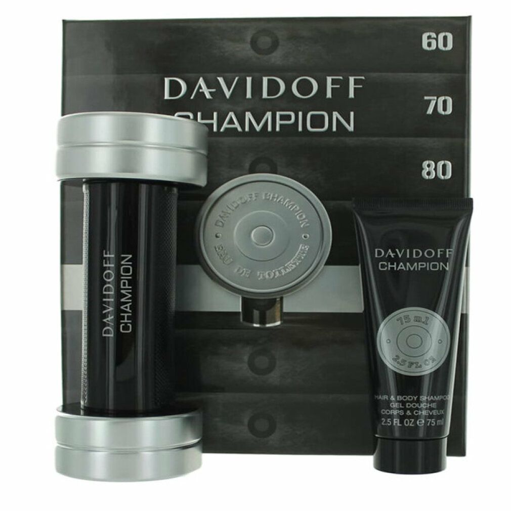 Davidoff Champion Eau De Toilette Spray  Set 2 Pieces