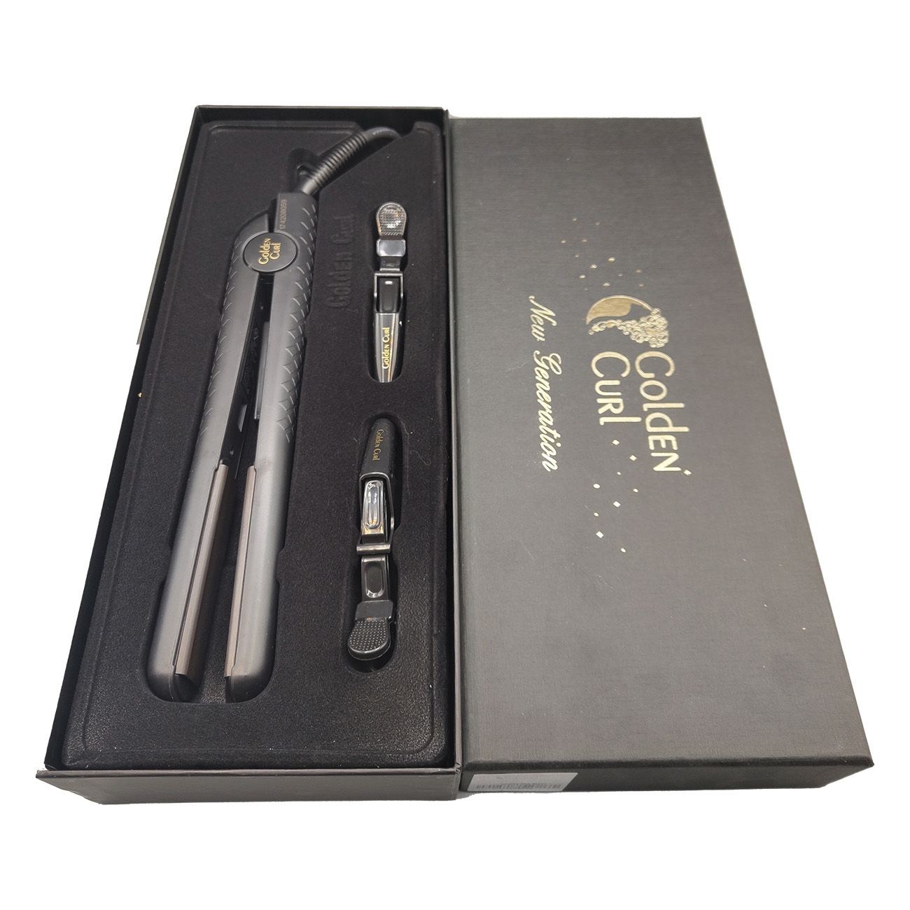 Golden Curl GL806 The Black Ceramic Straightener Glätteisen