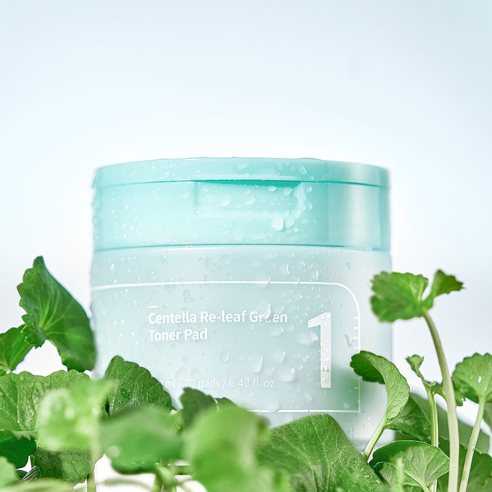 NUMBUZIN No.1 Centella Re-leaf Green Face Toner Pads