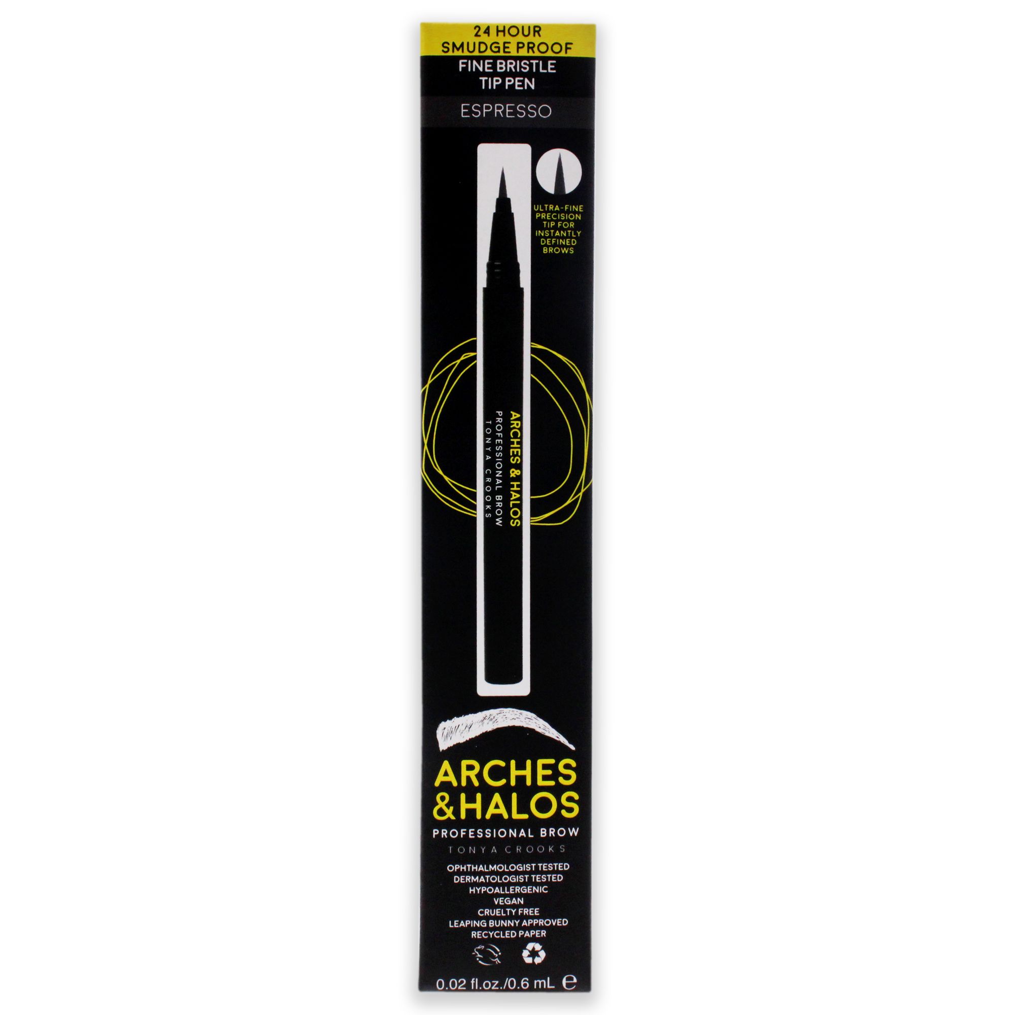 Fine Bristle Tip Pen - Espresso von Arches and Halos