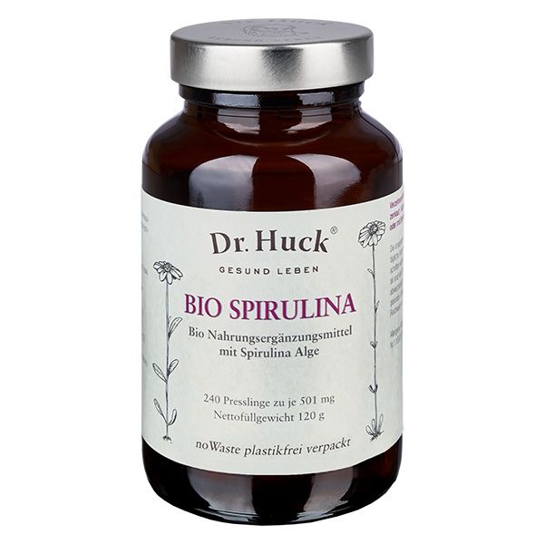 Dr. Huck Spirulina Bio Kapseln Vegan